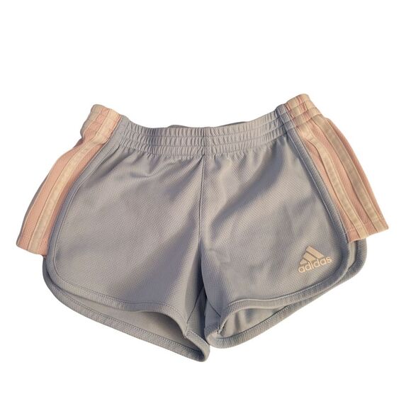 Adidas White Tee and Blue Shorts Set - Picture 3 of 6